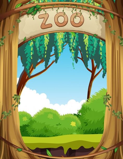 A nature zoo template | Premium Vector #Freepik #vector #cartoon-svg #animal-clipart #animal-art #cartoon-drawing Zoo Cartoon, Zoo Clipart, Zoo Drawing, Venn Diagram Template, Barbie Coloring, Barbie Coloring Pages, Animal Science, Cartoon Logo, Christmas Templates