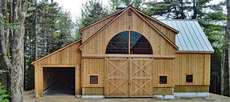 A Passmore Open Barn with rear cat slide roof is constructed to an exceptional specification and is suitable for all types of tile up to 878N/m². Available as single, double or triple bay units and built on the success of our popular Carriage Houses, the Open Barn is a stunning addition to the range. 2 Car Garage With Apartment, Rv Barndominium, Rv Shelter, Cabin Garage, Garage With Apartment, Mike Bloomfield, Prefab Garages, Boat Garage, Garage Door Hinges