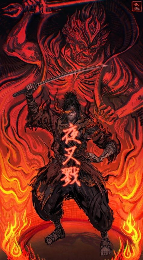 Sekiro Shura, Sekiro Art, Guerriero Samurai, Dark Souls Wallpaper, Dark Souls Artwork, Sekiro Shadows Die Twice, Madara Wallpaper, Samurai Wallpaper, Samurai Artwork