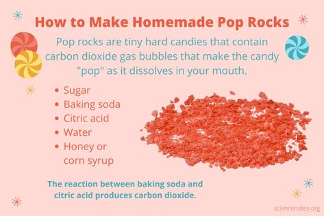 Pop Rocks Frosting, Flavored Rock Candy Recipe, Homemade Pop Rocks Candy Recipes, Pop Rock Cake, Pop Rocks Recipe, Pop Rock Recipes, Kool Aid Rock Candy, How To Make Rock Candy, Crunchy Mum