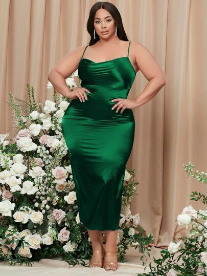 Long Silk Dress, Plus Size Bridesmaid Dresses, Plus Size Bridesmaid, Silk Dress Long, Bridesmaid Dresses Plus Size, Elegant Dresses For Women, Summer Weddings, Curvy Dress, Elegant Woman