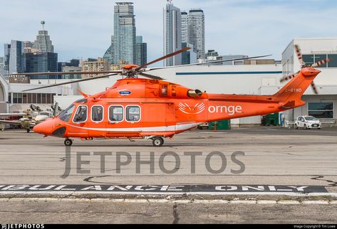 Ornge air Ambulance Helicopter parked on the ramp at CYTZ. C-GYNO. Agusta-Westland AW-139. JetPhotos.com is the biggest database of aviation photographs with over 5 million screened photos online! Toronto Island, Air Ambulance, Boeing 747 200, Deck Photos, Airport City, Flight Deck, Boeing 747, Aircraft Modeling, Photo Location