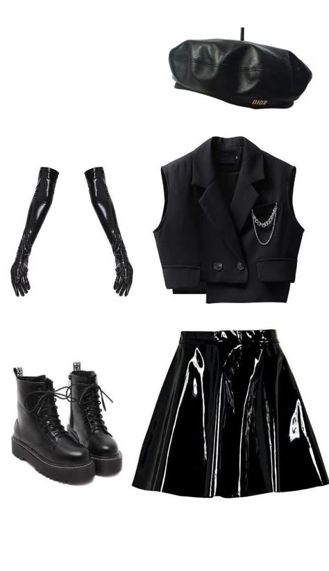 Kpop Concert Outfit, Preformance Outfits, Kpop Fashion Outfits, Edgy Outfits, Performance Outfit, Kpop Outfits, Stage Outfits, Kpop Fashion, Lookbook Outfits