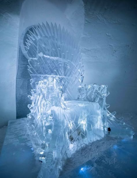 Ice Throne, Dr Mundo, Ice Aesthetic, Ice Design, Ice Palace, Ice Hotel, Rank 1, Ice Art, Snow Sculptures