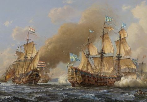 Vasa Museum, Maritime Painting, Navi A Vela, Uss Constitution, Sea Battle, Sea Pictures, 19 August, Ship Of The Line, Marine Theme