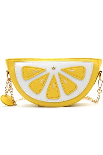 Fruit Bag, Cute Fruit, Fruit Design, Crossbody Bag Women, Mellow Yellow, Girls Bags, Hand Bags, Cute Bag, Chain Bags