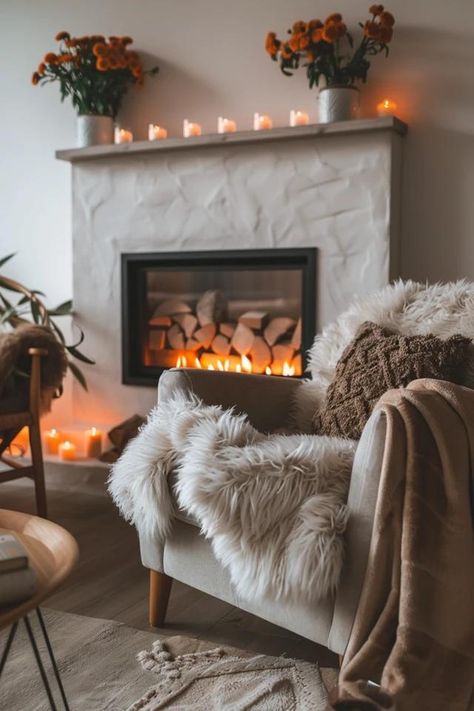 Cozy Up: Electric Fireplace Installation Ideas Add Electric Fireplace To Bedroom, Faux Fireplace Apartment, Electric Fireplace In Bedroom, Apartment Fireplace, Empty Fireplace Ideas, Electric Fireplace Ideas, Electric Fireplace Decor, Fireplace Apartment, Fireplace Installation