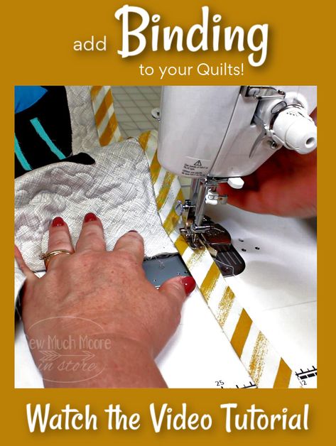 Machine Sewn Quilt Binding, How To Sew Binding On A Quilt By Machine, How To Attach Binding To A Quilt, How To Bind A Quilt With The Backing, How To Machine Bind A Quilt, Quilt Meaning, Summer Sewing Projects, Quilt Corners, Perfect Binding