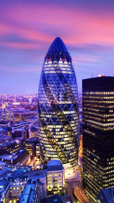 SwissRe Tower(Gherkin),London,Britain The Gherkin London, Tower Of London Aesthetic, Gherkin London, The Gherkin, London Architecture, Cheap Flight, Cheap Flight Tickets, Flight Tickets, Fairy Queen