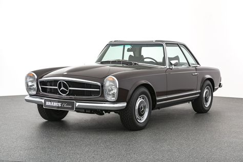 Mercedes-Benz 280 SL Pagoda - Classics - cars - BRABUS 280sl Pagoda, Mercedes 230, Used Mercedes Benz, Porsche Classic, Cars Characters, Mercedes Sl, Vintage Porsche, Mercedes Benz Classic, Geneva Motor Show