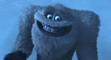 10 Things We Learned from the ‘Pixar Secrets Revealed’ Panel | Whoa | Oh My Disney Abominable Snowman Monsters Inc, Monsters Inc Quotes, Yeti Snowman, Pixar Theory, Subtle Cosplay, Monsters Inc Characters, Disney Monsters Inc, Mike And Sulley, Disney Pixar Characters