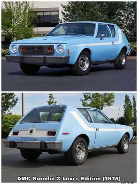 #AMC Gremlin X(1975) Amc Gremlin, Amc Rambler, American Motors Corporation, Auto Vintage, Vintage Automobiles, American Motors, Birth Year, Cars Muscle, Us Cars