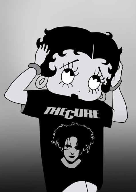 Betty Boop Pfp, Punk Background, Dark Cartoon, Frankenstein Art, Betty Boop Classic, Twilight Pictures, Betty Boop Cartoon, Betty Boop Art, Betty Boop Pictures