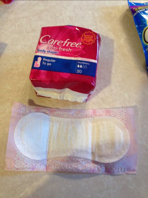 i love these super soft and super absorbent liners from carefree!  try some next time you need some…i highly recommend them for light days or tampon backup Cute Pads For Periods, Mestrasion Format, Menstruation Format Pics For Client, Menstruation Format Pics, Menstruation Pictures, Menstruation Format, Menstruation Pad, Tablet Medicine Snap, Pads And Tampons