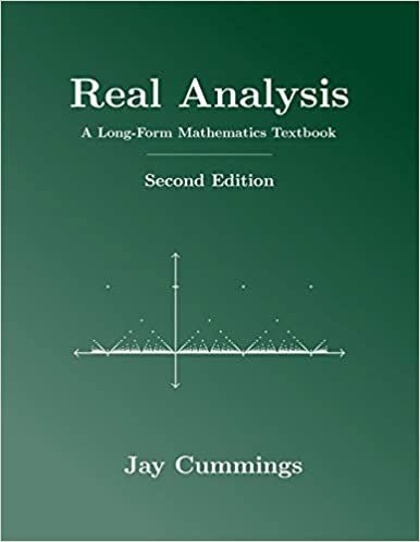 Real Analysis: A Long-Form Mathematics Textbook (The Long-Form Math Textbook Series): Cummings, Jay: 9781077254541: Amazon.com: Books Math Analysis, Math Textbook, Free Textbooks, Math Help, Math Class, Calculus, Book Club Books, Worth Reading, Jay