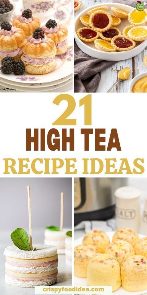 High Tea Recipes, Tea Party Sandwiches Recipes, Winter Snacks, Hot Tea Recipes, Tea Party Menu, High Tea Food, Tea Party Sandwiches, Tea Sandwiches Recipes, Tea Time Party