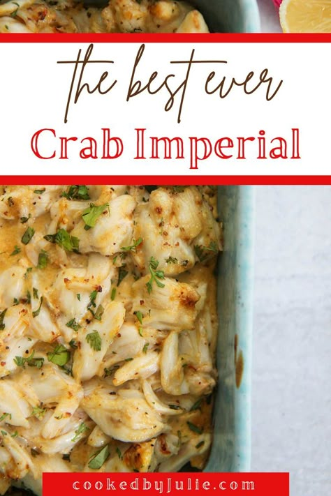 Crab Meat Topping For Fish, Lump Crab Dinner Recipes, Crab Meat Recipes Dinners, Crab Casserole Recipes Dinners, Shrimp Scallops And Crab Meat, Meals With Lump Crab Meat, Crab Lump Meat Recipes, Lump Crab Sauce, Recipes For Lump Crab Meat