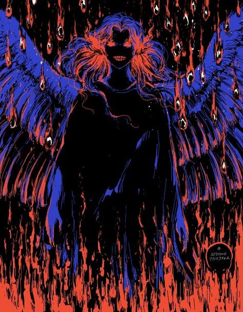 Art Tumblr, Dark Art Illustrations, Scary Art, Creepy Art, Profile Pic, An Angel, Funky Art, Horror Art, Art Reference Photos