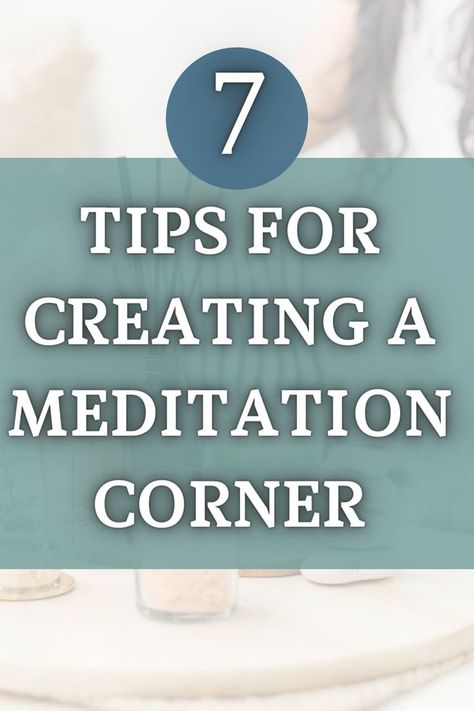 MEDITATION CORNER IDEAS SMALL SPACES - Tips and ideas for creating a meditation corner in your home Small Meditation Corner, Meditation Corner Ideas, Small Meditation Space, Mind Body Soul Connection, Be In The Present, Zen Corner, Corner Ideas, Hiit Session, Body Glow