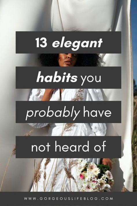 How to be a high value woman. How to be a classy woman. Elegant woman tips and how to live a classy life. Etiquette for a lady habits of a classy lady Classy Lifestyle, High Value Woman, Feminine Women, Rich Women, Fashion Fail, Rich Girl, Style Mistakes, Light Recipes, Classy Women