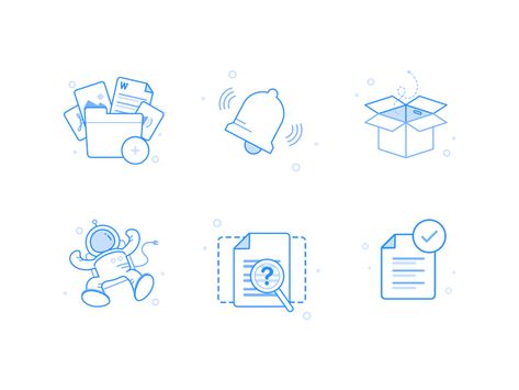 Empty States success archives folder paper astronaut empty box bell illustration ux ui blue empty states Paper Astronaut, Folder Illustration, Bell Illustration, Icon People, Isometric Map, Empty State, Icon Design Inspiration, Map Icons, Ui Patterns