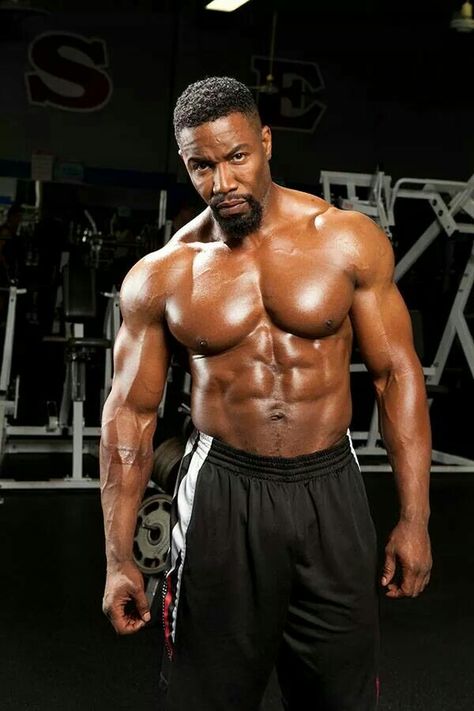 Michael Jai White Michael Jai White Workout, Michael Jai White, Dumbbell Shoulder Press, Air Squats, Wednesday Workout, Black Actors, Black Hollywood, Gym Routine, White Tattoo