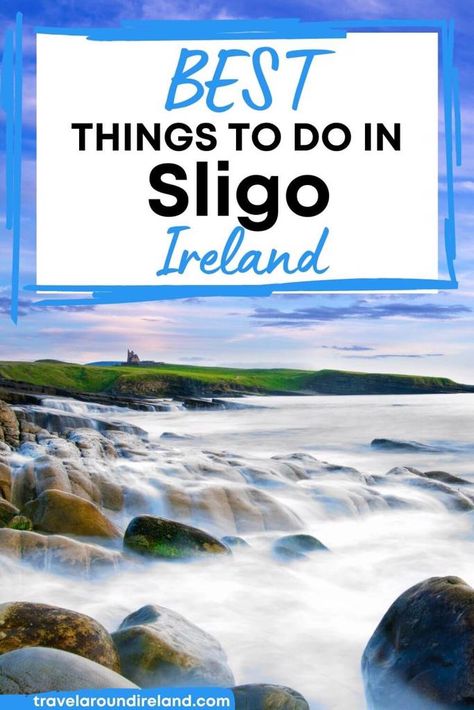 County Sligo is a must-visit on a trip to Ireland. From Sligo Town with the famous Benbulbin to the islands, waterfalls and beaches, there is something for everyone in this beautiful county in Ireland. This county guide has a list of the best things to do in Sligo to help you plan your time in this part of Ireland. #travelaroundireland | Sligo | Ireland | Things to do in Sligo | West of Ireland | Benbulbin | Glencar Waterfall | Mullaghmore Head Things To Do In Sligo Ireland, County Galway Ireland, Skerries Ireland, Skellig Islands Ireland, Sligo Ireland, County Sligo, County Donegal Ireland, Trip To Ireland, Ireland Travel Guide