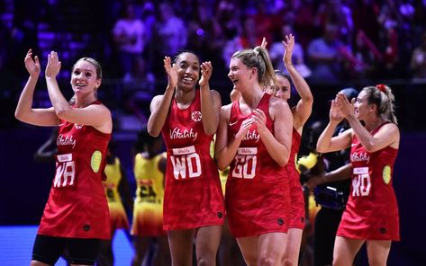 Netball World Cup: What To Watch Now That Wimbledon And The Women's Football World Cup Are OverContinue that summer of sportimageBy Olivia Blair	15/07/2019Vitality Netball World Cup - Day OneNathan StirkGetty ImagesWe've been glued to our TV screens and smartphones for updates about the Women's Football World Cup and also the Wimbledon singles tournament but, alas, they're now both over.England's Lionesses put in incredible effort in the World Cup, which was held in France, England Netball, England World Cup Squad, Phil Neville, England Lionesses, England Ladies Football, Female Football Player, Football World Cup, World Cup Winners, Commonwealth Games