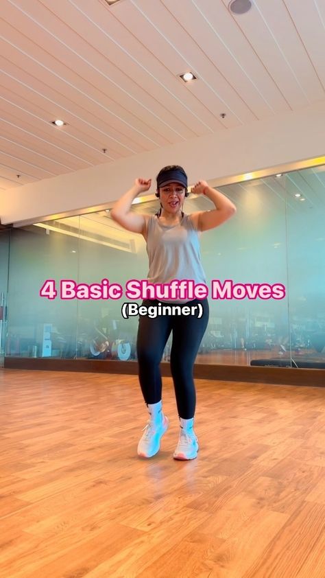 Akanksha (@shufflewithakanksha) • Instagram photos and videos Beginner Dance Moves, Kizomba Steps, How To Shuffle Dance, Zumba Workout Videos, Dance Workout Routine, Pilates Workout Plan, Shuffle Dance, Steps Dance, Easy Dance