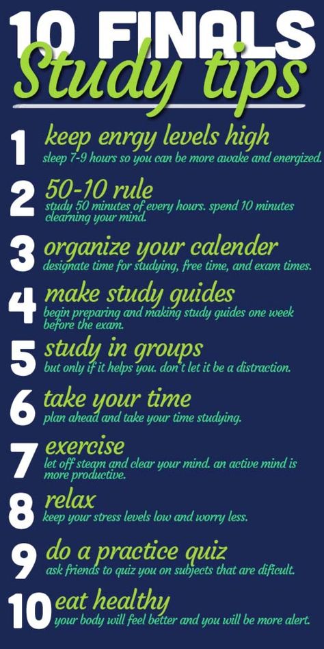 10 Finals Study Tips Study Tips For Exams, Ottawa University, Final Exam Study Tips, Tips For Exams, Finals Study, Focus On Studying, College Exams, Good Study Habits, Good Image