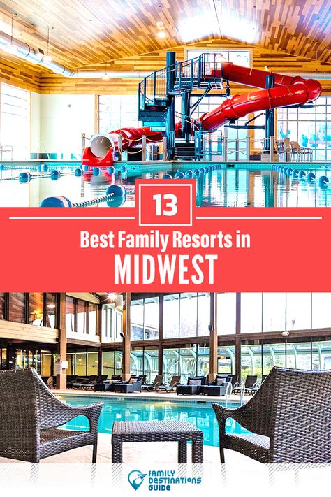 Want ideas for a family vacation to the Midwest? We’re FamilyDestinationsGuide, and we’re here to help: Discover the Midwest’s best resorts for families - so you get memories that last a lifetime! #midwest #midwestvacation #midwestwithkids #familyvacation Cheap Midwest Vacations, Best Midwest Family Vacations, Midwest Spring Break Trips, Midwest Family Vacations Kids, Midwest Vacations With Kids, Family Resorts In The Us, Family Summer Vacation Ideas, Midwest Family Vacations, Midwest Weekend Getaways