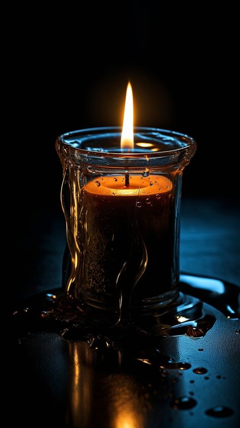 Immerse yourself in the mesmerizing world of flickering candle flames against a dark backdrop. #CandleMagic #MysticalVibes #DarkAmbiance #MagicalGlow #TranquilEscape #CandlelitBeauty #FlickeringFlames #EtherealElegance #SerenityMoments #NighttimeReflections Candles Aesthetic Cozy, Candle Light Photography, Bright Colors Art, Flickering Candle, Candle Obsession, Interior Design Website, Candle Glow, Candle Aesthetic, Magic Aesthetic