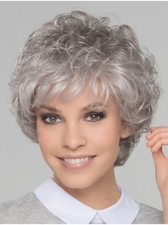 8" Short Top Lace Front Curly Grey Wigs Layered Pixie Cut, Curly Hair Pieces, Beige Blond, Grey White Hair, Grey Wig, Pixie Cut Wig, Short Pixie Cut, Short Wigs, Short Curly Hair