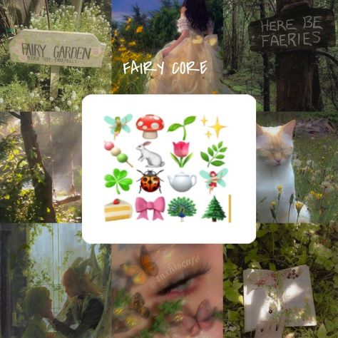 Forest Emoji Combo, Picnic Emoji Combination, Cottagecore Emoji Combos, Fairy Emoji Combinations, Cottage Core Emojis, Spring Emojis Combos, Nature Emoji Combo, Fairy Emoji, Giphy Instagram