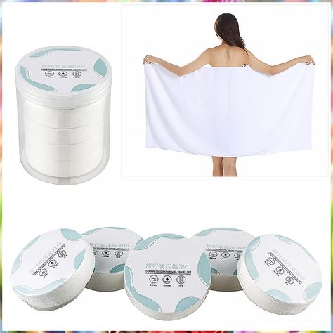 Large Compressed Towel 27.6 x 42 inch Travel Disposable Towels Tablets 100% Cotton Towel for Camping Sports Hiking (5 pcs (Ro Compressed Towel, College Necessities, Black Duffel Bag, Laundry Symbols, Camping Set Up, Interesting Facts About World, Camping Towel, Camping Beach, Pin Up Outfits