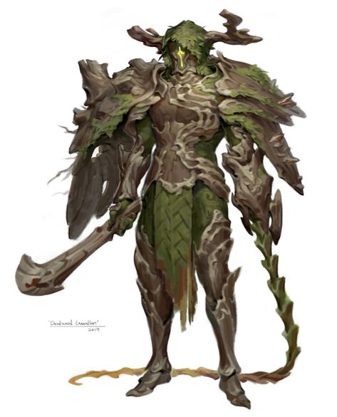 Druid Shield, Fey Paladin, Wood Warforged, Dryad Warrior, Tree Armor, Tree Golem, Druid Paladin, Wood Golem, Warforged Druid