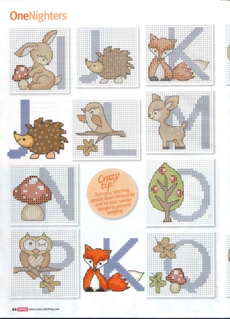 Cross Stitch Alphabets, Unique Cross Stitch, Cross Stitch Alphabet Patterns, Cross Stitch Tutorial, Cross Stitch Fonts, Cross Stitch Letters, Cross Stitch For Kids, Nature Cross Stitch, Cross Stitch Love