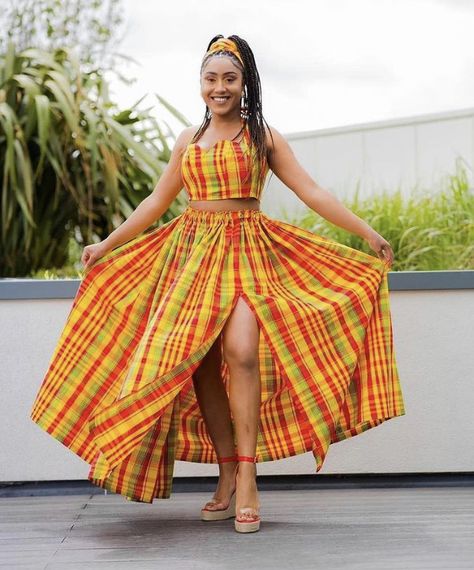 Dominica Creole Wear, Creole Clothes, Creole Clothing, Creole Outfits, Caribbean Clothing, Madras Dress, Dominica Flag, Convention Outfits, Cultural Wear