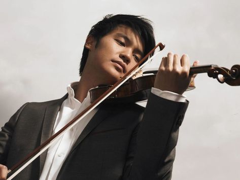 The Violin, Violinist, Music Education, Classical Music, My Crush, Asian Men, Art Reference Poses, Orchestra, Pose Reference