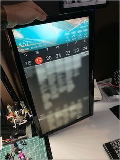 Calendar Dashboard, Smart Mirror Diy, Esp8266 Arduino, Home Command Center, Digital Dashboard, Computer Projects, Family Command Center, Diy Tech, Coastal Bathroom