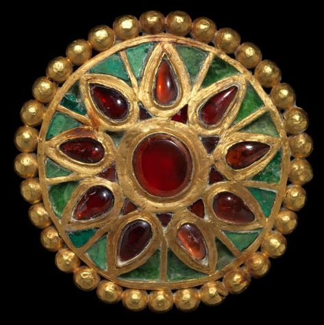 Saxon Jewellery, Lights In The Dark, The Dark Ages, Byzantine Jewelry, Pentathlon, Ancient Jewels, Grandmother Jewelry, Ancient Jewellery, Early Medieval