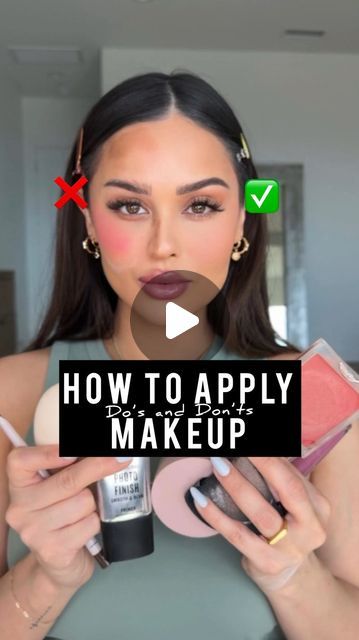 Apply Foundation Tutorial, What Is Primer For Makeup, How To Use Bronzer Powder, How To Apply Powder Bronzer, Blush Tutorial Makeup, Natural Face Makeup Tutorial, How To Apply Bronzer For Beginners, Powder Makeup Tutorial, How To Do Makeup For Beginners