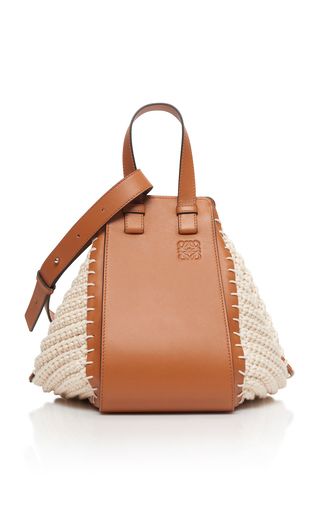 The New Collections | Moda Operandi Loewe Hammock, Rattan Bags, Spring Summer Fashion Trends, Leather Embroidery, 2020 Fashion Trends, Chic Leather, Summer Fashion Trends, White Crochet, Knit Cotton