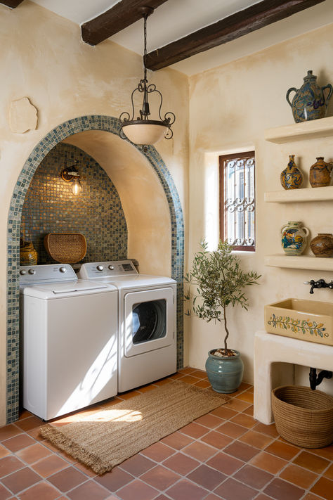 Functional and Beautiful Laundry Room Ideas Functional Laundry Room, White Laundry Rooms, Washing And Drying Machine, Compact Laundry, White Laundry, Laundry Room Ideas, Laundry Essentials, Modern Laundry Rooms, Small Laundry Rooms