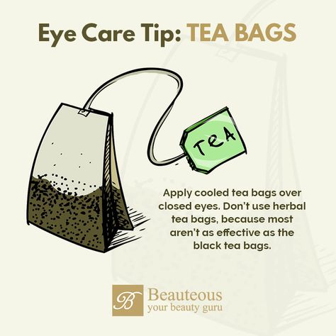 Teabags For Eyes, Healing Teas, Be Prettier, Holiday In Singapore, Cold Tea, Used Tea Bags, Black Tea Bags, Healing Tea, Good Will Hunting