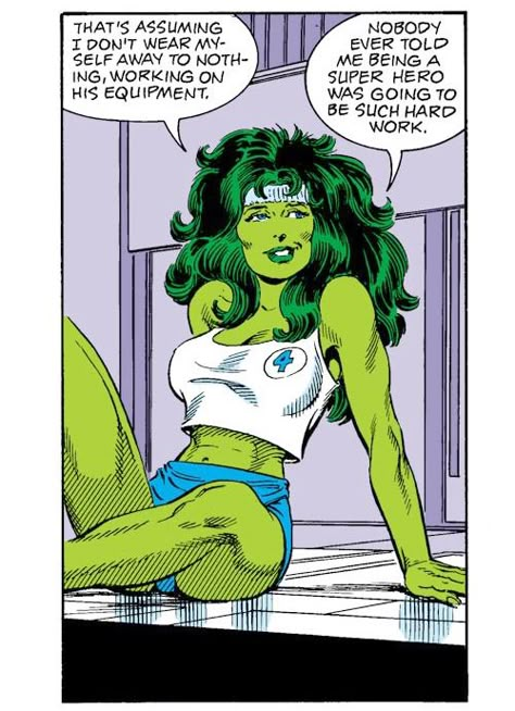 Hulk Comic, John Byrne, Arte Dc Comics, Comic Manga, Training Clothes, Marvel Girls, Marvel Comics Art, Marvel Women, Comics Girl