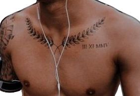 Pinterest | Chest tattoo men, Collar bone tattoo, Small tattoos for guys|#tattoo #handtattoo #tattoos #tattooartist 360 Men Collar Bone Tattoo, Chest Tattoo Words, Collar Bone Tattoo For Men, Collar Tattoo, Pilot Tattoo, Small Chest Tattoos, Bone Tattoo, New Tattoo Designs, Cool Chest Tattoos