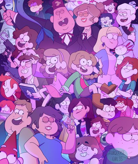 Gravity Falls Next Gen AU - Poster | Gravity Falls | Know Your Meme Gravity Falls Oc, Anime Gravity Falls, Disney Xd Cartoons, Fall Anime, Alex Hirsch, Fall Memes, Gravity Falls Funny, Gravity Fall, Desenhos Gravity Falls