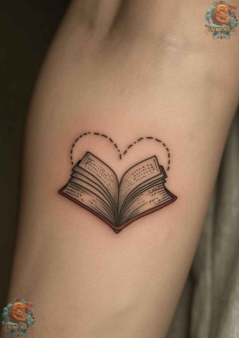 Discover 30 unique book lover tattoo ideas, from minimalist designs to literary quotes and classic book symbols. Perfect for every bibliophile! Delicate Quotes, Book Lover Tattoo Ideas, Lover Tattoo Ideas, Literature Tattoos, Bookworm Tattoo, Reading Tattoo, Draw Books, Literary Tattoo, Teacher Tattoos