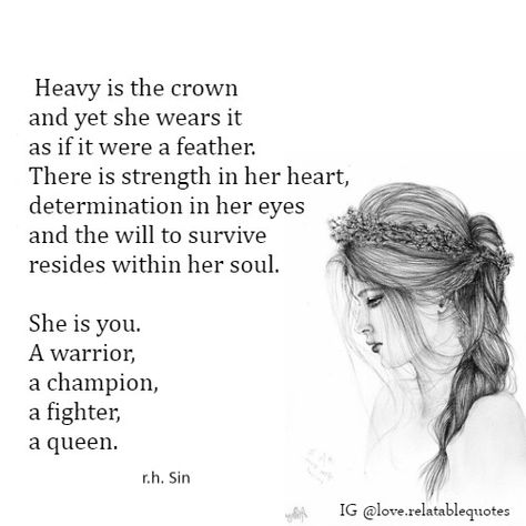 She is you. A warrior, a champion, a fighter, a queen. You’re A Warrior Quotes, She Is A Queen Quotes, We Are Warriors Quotes, Some Days She Is A Warrior, You Are A Champion Quotes, My Daughter Is A Warrior, Being A Fighter Quotes, Woman Warrior Quotes Strength, Heavy Is The Crown Quote